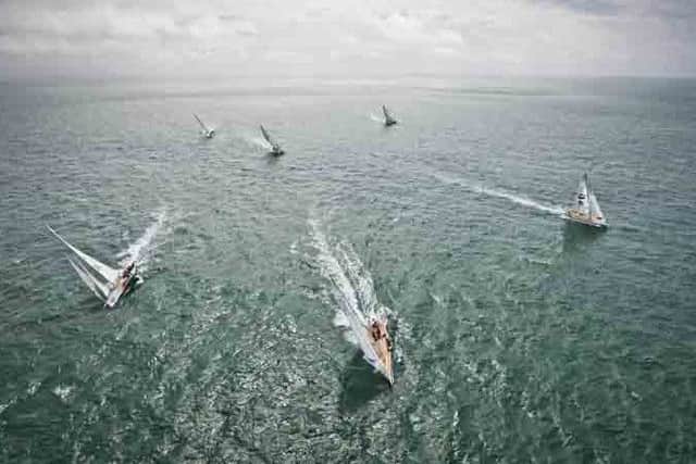 Crews competing in the Clipper Round The World Yacht Race. Picture: onEdition