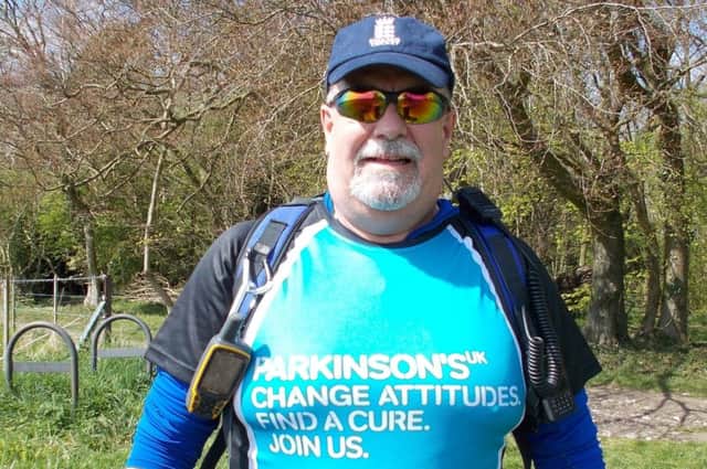 Glyn Dodwell is preparing to climb six more mountain peaks for Parkinsons UK