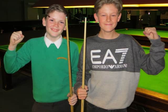 Lewis Wilson and Zak Truscott. Picture: Tim Dunkley
