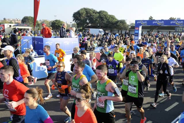The Great South Run in 2016