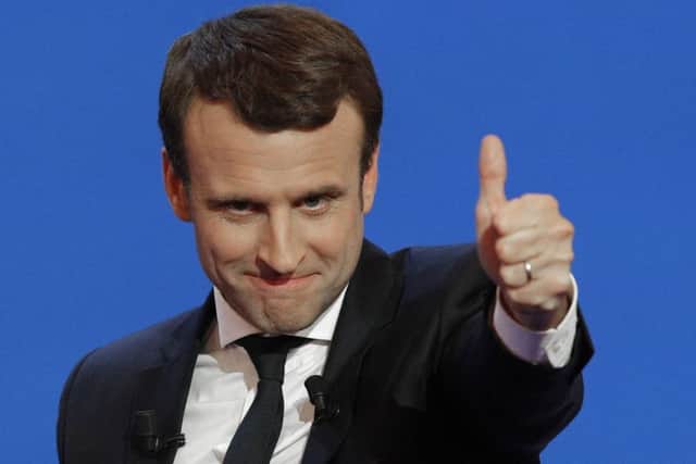 Emmanuel Macron. Picture: AP Photo/Christophe Ena