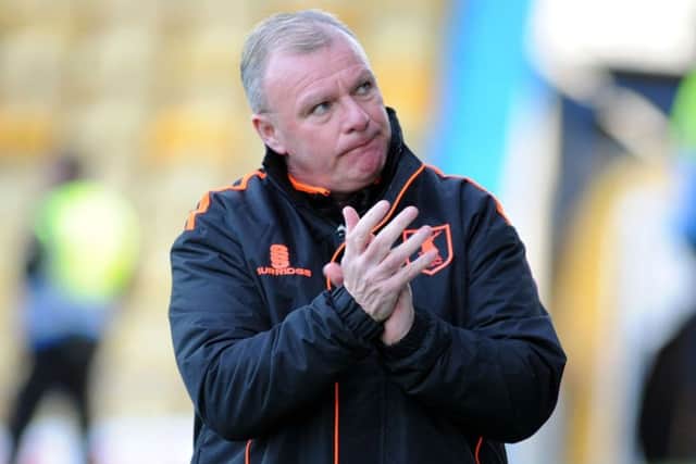 Mansfield boss Steve Evans