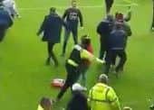A screenshot from the YouTube video sent to Nottinghamshire Police