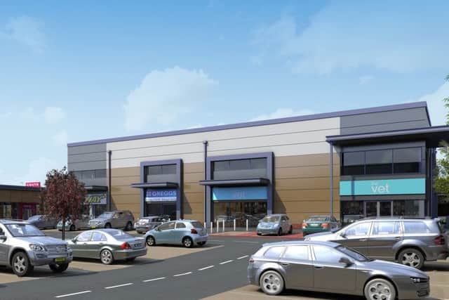 An artist's impression of how Portsmouth Retail Park could look.