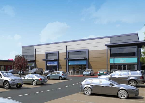 An artist's impression of how Portsmouth Retail Park could look.