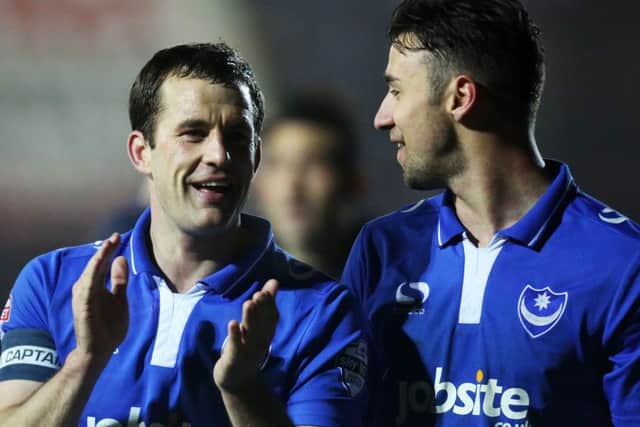Michael Doyle and Enda Stevens. Picture: Joe Pepler