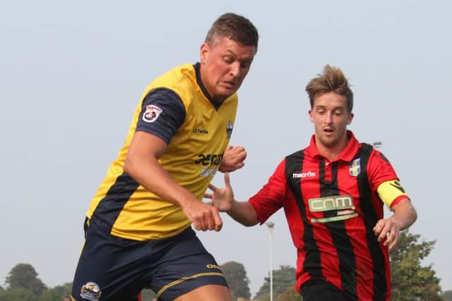 Striker Ben Wright opened the scoring for Gosport Borough