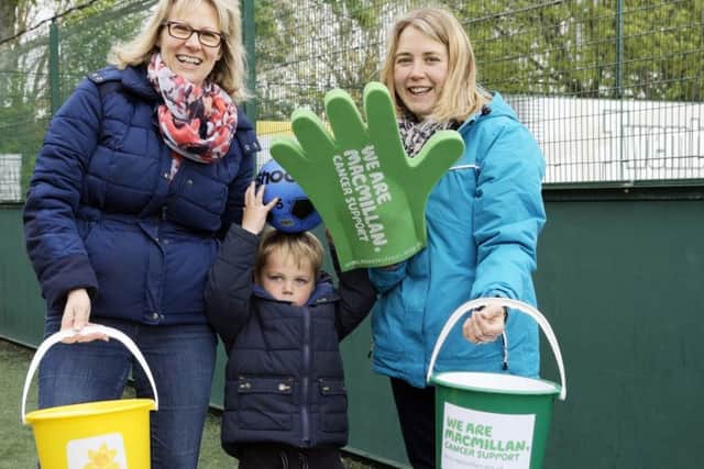 Pictured are Jo Crossley, Lucy Ireson and Jack Crossley
Picture: Neil Marshall (170300-5)