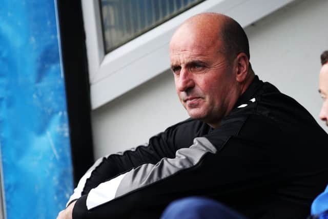Pompey boss Paul Cook. Picture: Joe Pepler