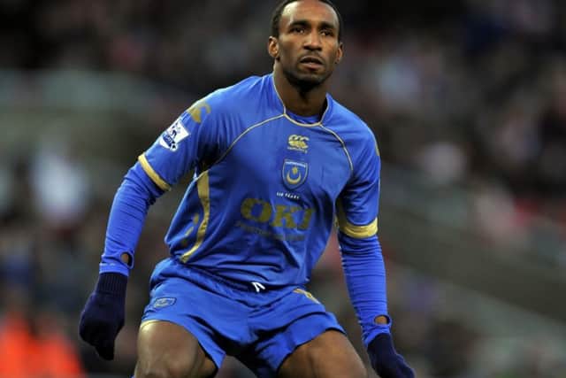 Former Pompey striker Jermain Defoe