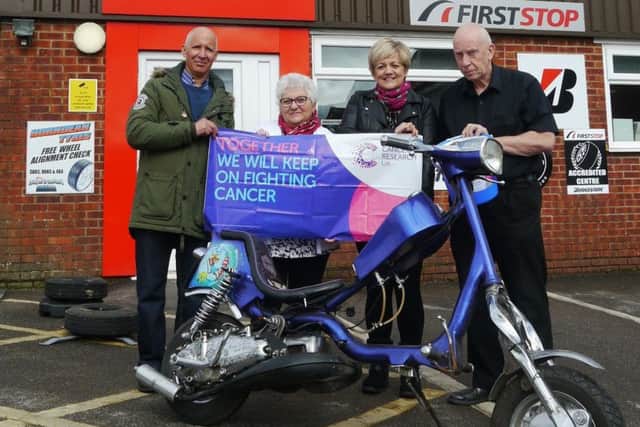 Tony Broome and Sandy Parkinson are organising Ride Out For Life