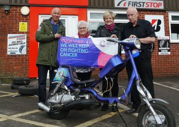 Tony Broome and Sandy Parkinson are organising Ride Out For Life