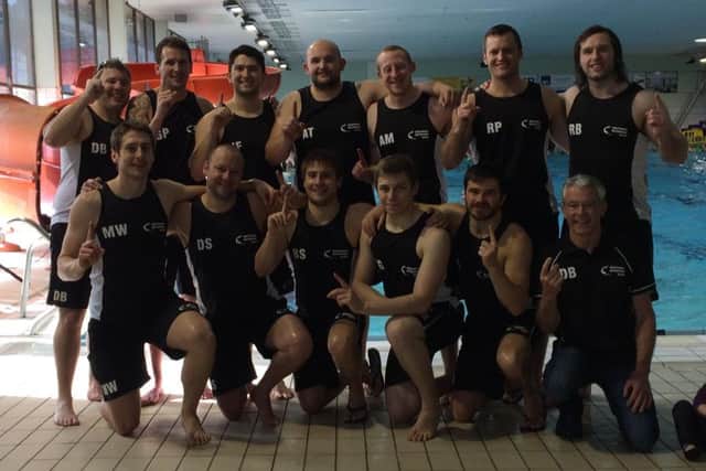 Southsea Octopush Club celebrate their Europush Championship win