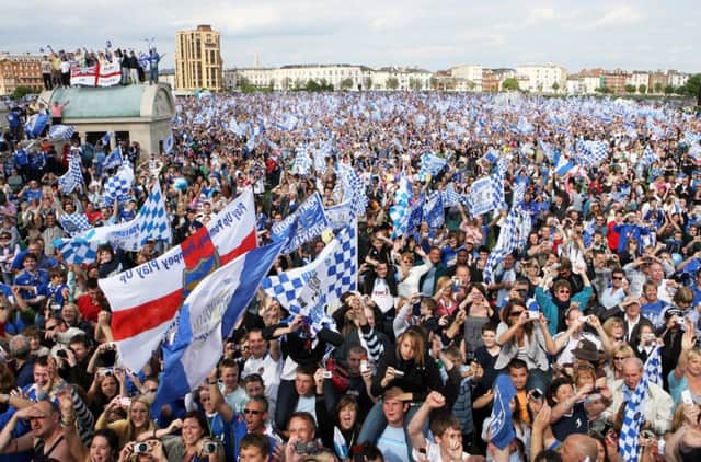 A reported 200,000 fans turned out to celebrate the club winning the FA Cup back in 2008 - PPP-160720-180417002