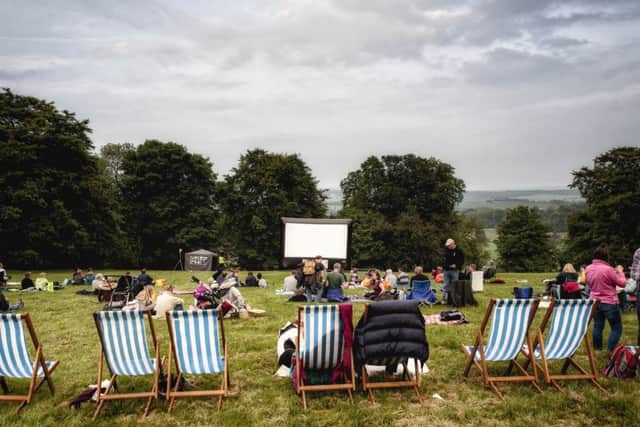 Film fans will be able to enjoy movies in a spectacular setting