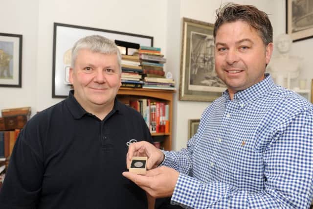 David Allan and Lee McGowan.
Picture: Sarah Standing