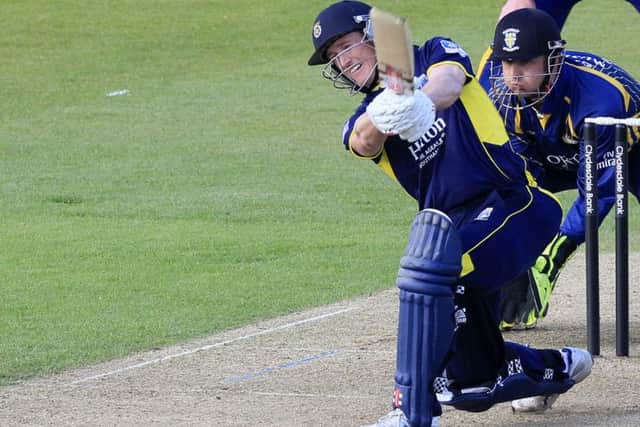 George Bailey was 52 not out for Hampshire. Picture: Barry Zee