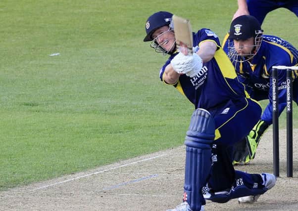 George Bailey was 52 not out for Hampshire. Picture: Barry Zee