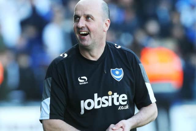 Pompey boss Paul Cook Picture: Joe Pepler