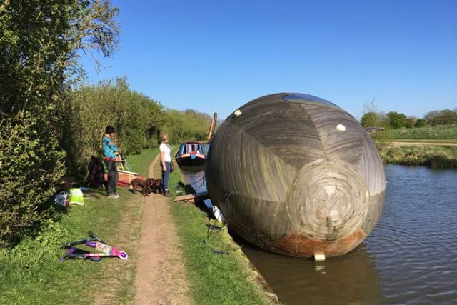 The Exbury Egg, which is coming to Gunwharf Quays