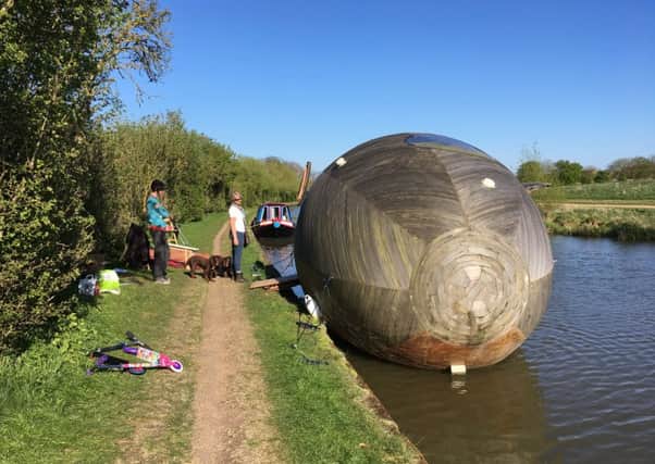 The Exbury Egg, which is coming to Gunwharf Quays