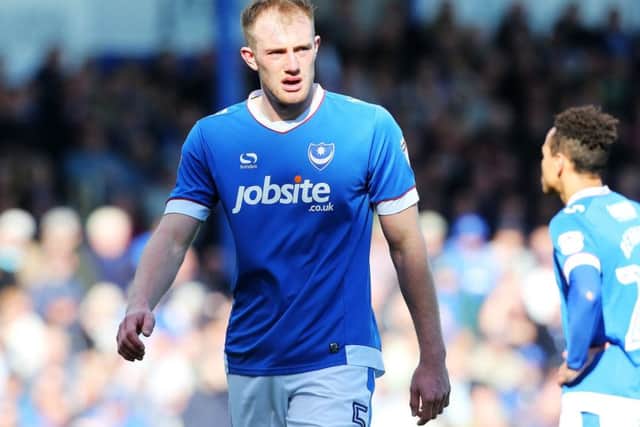 Pompey defender Matt Clarke