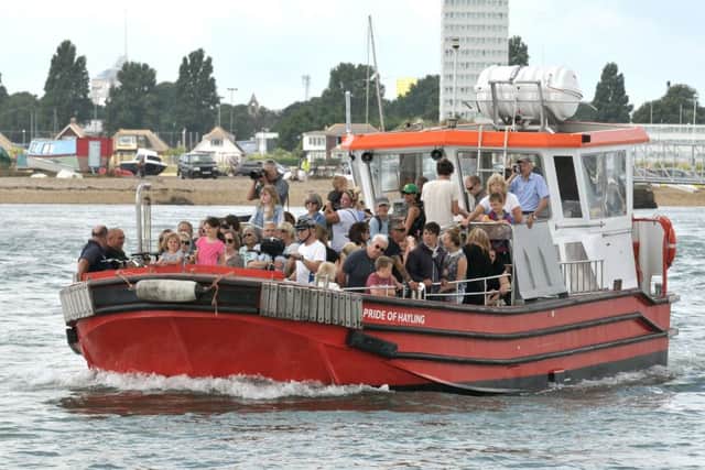 The new, re-launched Hayling Ferry service is looking for more business
