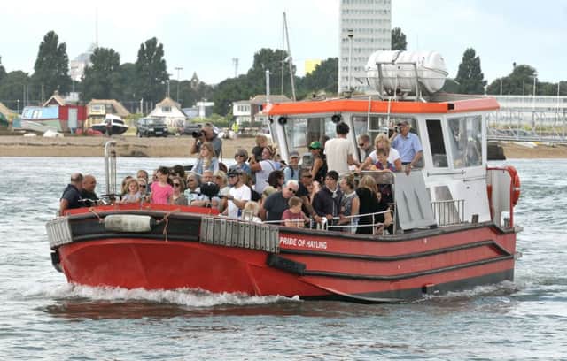 The new, re-launched Hayling Ferry service is looking for more business