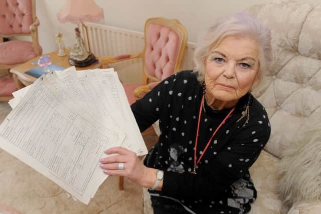 Kathleen Yeates) from Southsea, has been overcharged on her pension credit by Â£1,400
Picture: Sarah Standing (170557-6729)