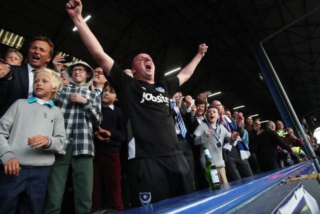 Pompey boss Paul Cook has saluted his Blues heroes. Picture: Joe Pepler