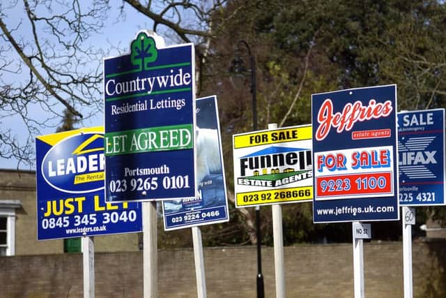 Estate agents say there is a high demand for property in Portsmouth