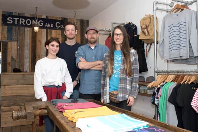 The team behind the Strong Island store Picture: Keith Woodland (170539)
