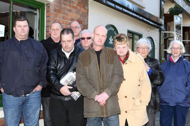 A few of the regulars at the Eldon Arms   Picture: Habibur Rahman PPP-170114-223359006