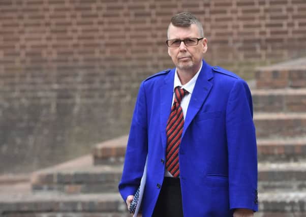 Steven George outside Portsmouth Crown Court Picture: Solent News & Photo Agency