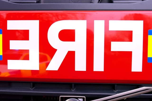 Firefighters called to Baffins play park.