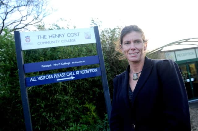 Henry Cort headteacher Claudia Cubbage is urging shoppers to vote for the school at Tesco