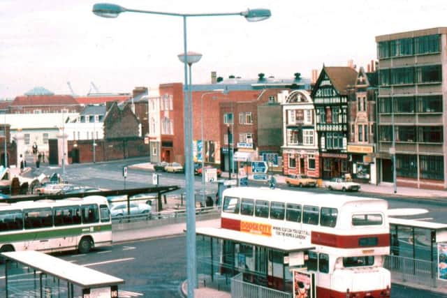 The old Hard interchange at Portsea in 1977.
