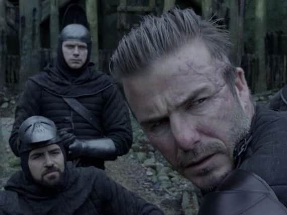 David Beckham appears in King Arthur: Legend of the Sword.