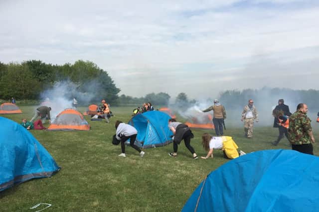 More than 2,000 people took part in the three-day disaster simulation exercise