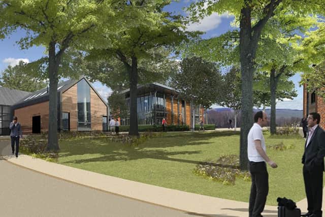 An artist's impression of the Welborne development
