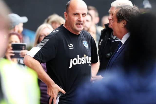 Pompey boss Paul Cook
