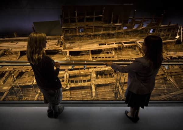 The Mary Rose ship. Picture: Christopher Ison