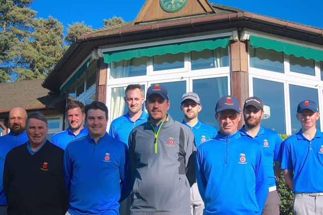 Hampshire squad v Dorset. Picture: Andrew Griffin