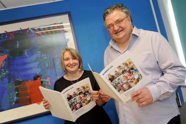 Alison Nicholson, community engagement officer and Fergus Cameron, NHS complaints advocate for Healthwatch Portsmouth (170467-5708)