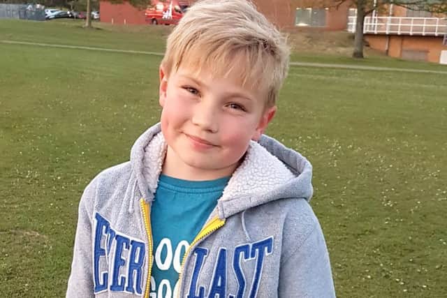 Alfie Clifton is taking part in his first triathlon to raise money for his school