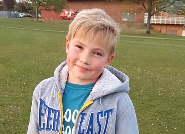 Alfie Clifton is taking part in his first triathlon to raise money for his school