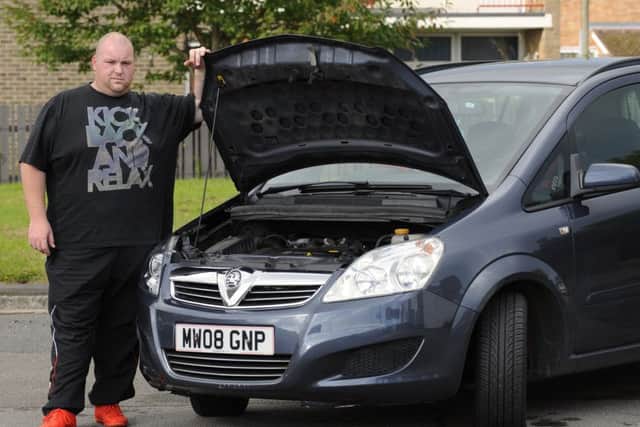 Liam Brennan, who had problems with Mr Clutch in Portsmouth when the clutch was replaced in his Vauxhall Zafira