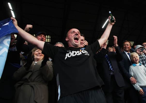Paul Cook guided the Blues to promotion and the League Two title. Picture: Joe Pepler