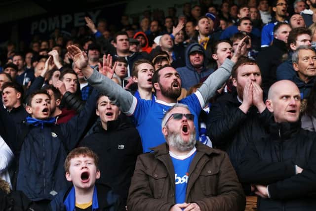 Pompey fans have flocked to buy their season tickets on the first day of sale. Picture: Joe Pepler
