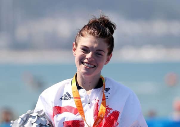 Paralympian medallist Lauren Steadman